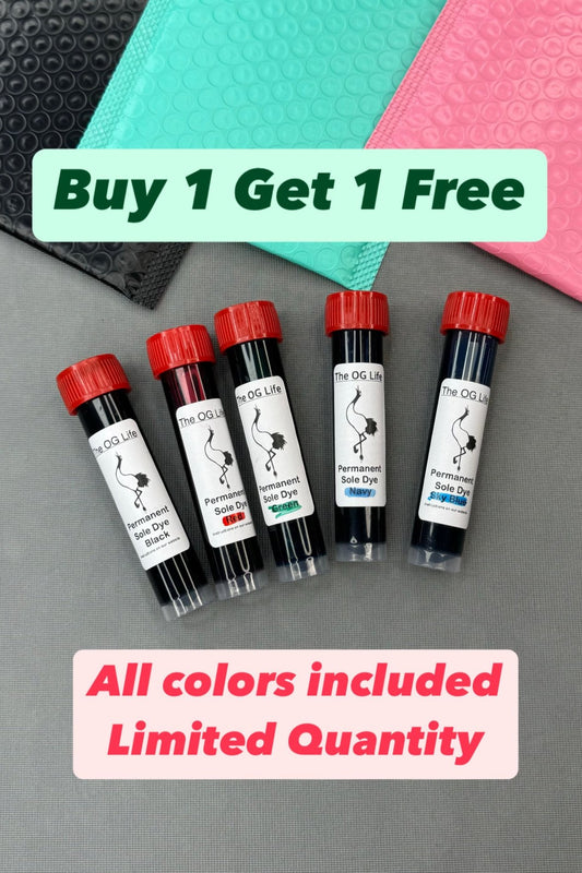 Buy 1 Get 1 Free Permanent Sole Dye •Free Shipping•