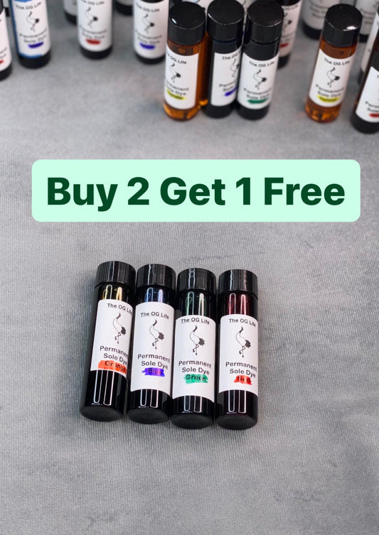 Buy 2 Get 1 Free Permanent Sole Dye •Free Shipping•