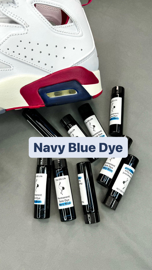 Navy Blue Permanent Sole dye •Free Shipping•