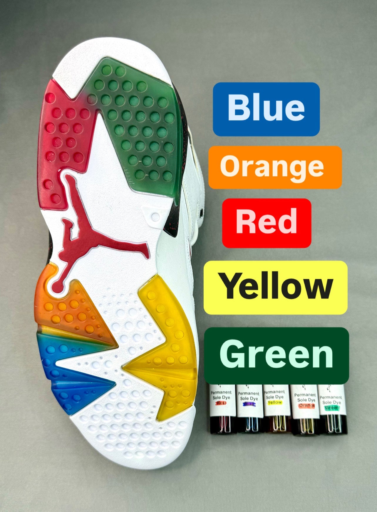 Bright Colors Permanent Sole Dye •Free Shipping•