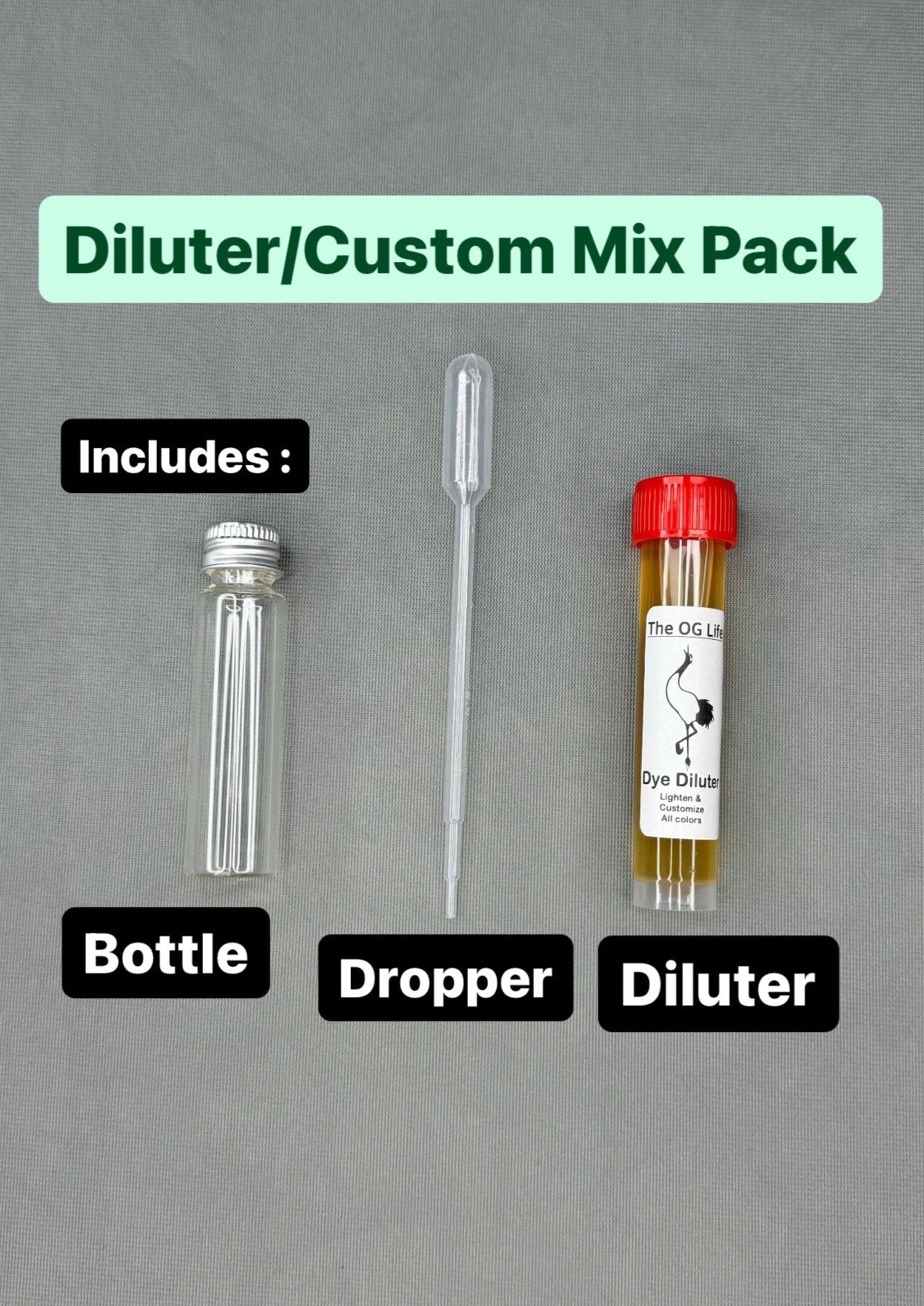 Dye Diluter Pack •Free Shipping•