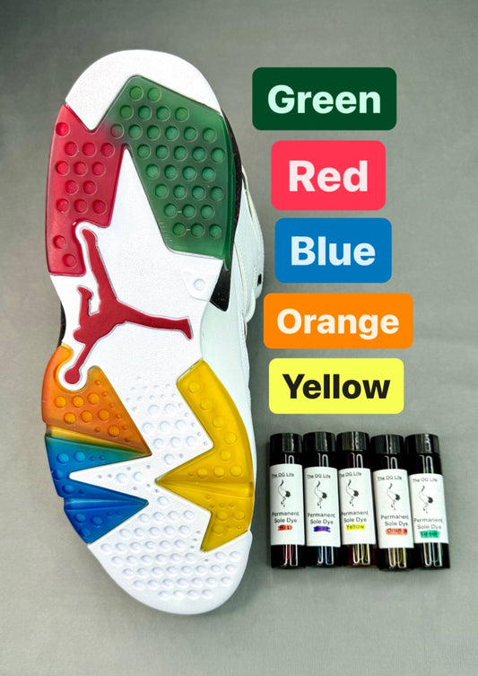 All Bright Colors Permanent Sole Dye •Free Shipping•