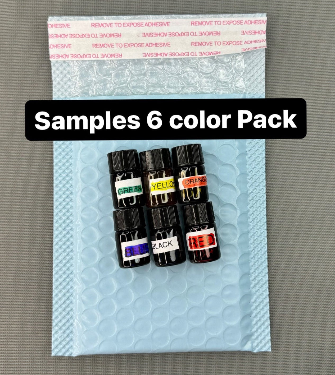 6 & 10 Pack Sample Permanent Sole Dye •Free Shipping•