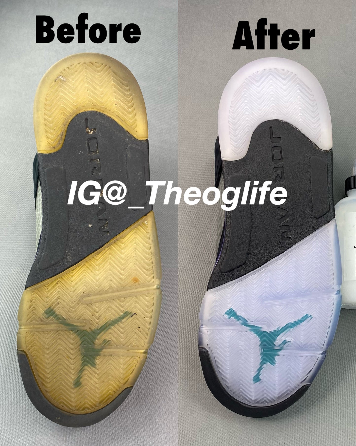 Sneaker Sole Icing/Restoration Service